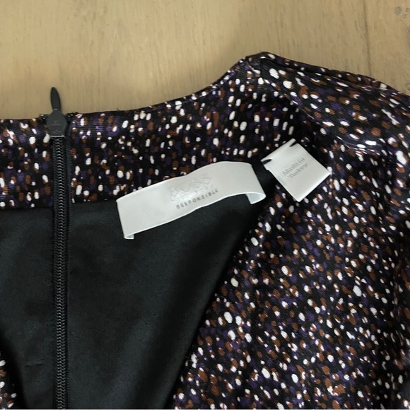 Hugo BOSS Exandria Twist Front Midi Dress - Picture 3 of 9